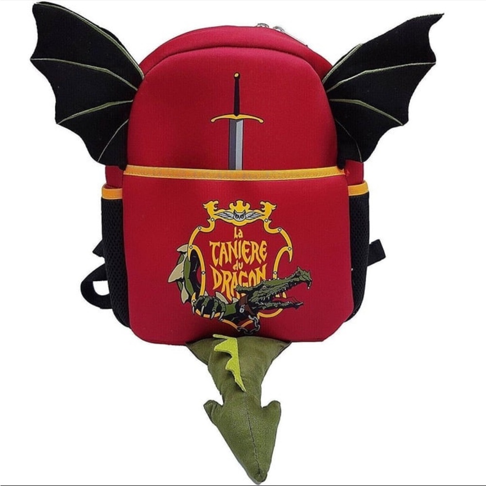Disneyland Paris La Taniere Du Dragon Lair Backpack NWT